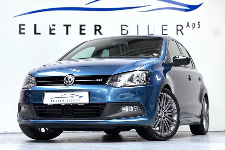 Sort VW Polo fra 2017