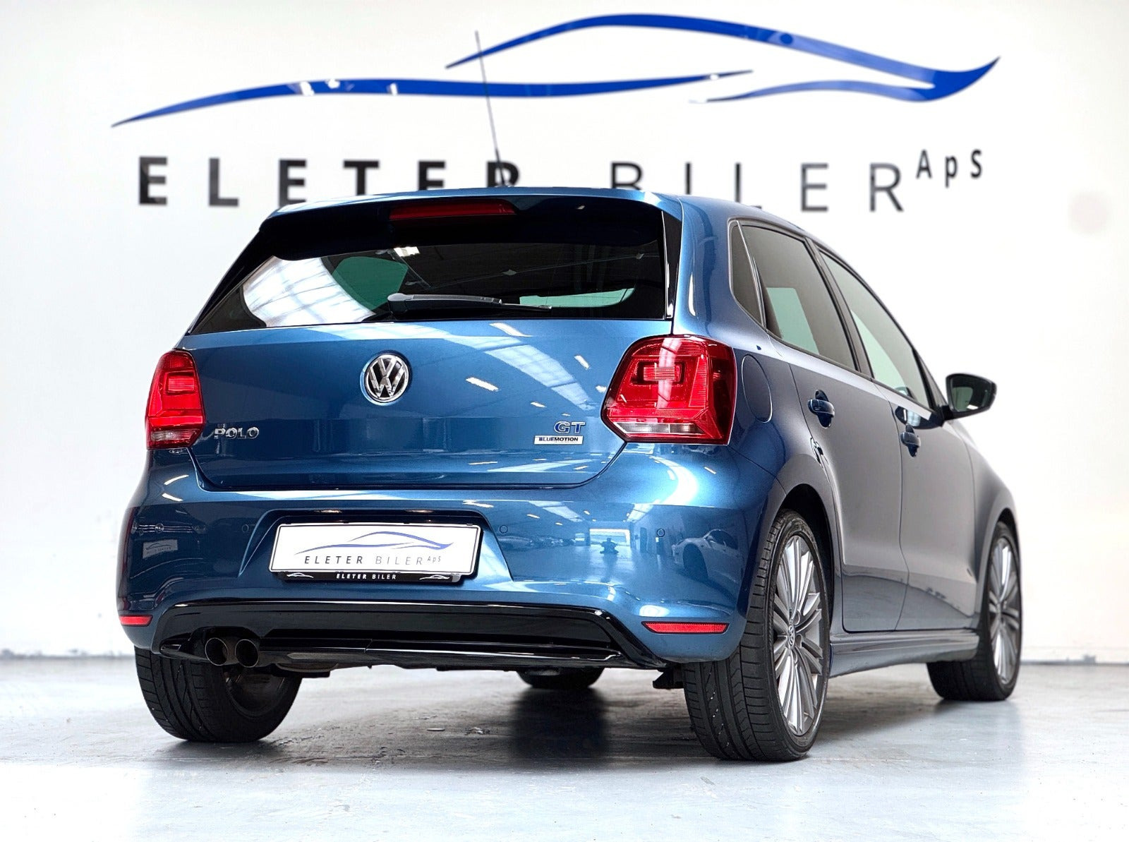 Sort VW Polo fra 2017