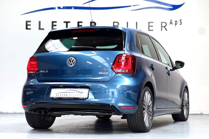 Sort VW Polo fra 2017