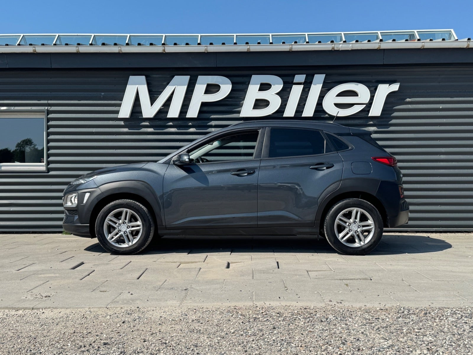Grøn Hyundai Kona fra 2019