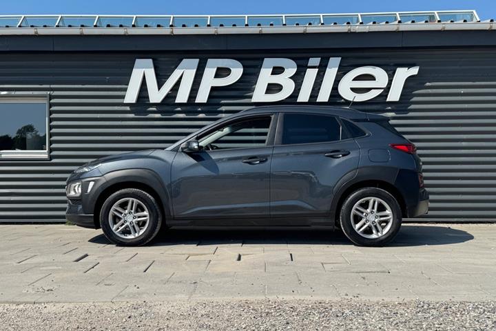 Grøn Hyundai Kona fra 2019