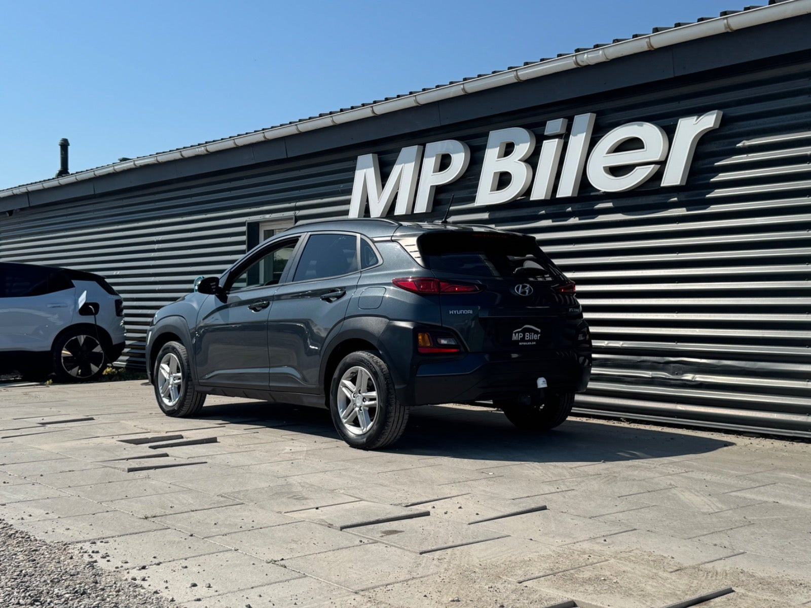 Grøn Hyundai Kona fra 2019