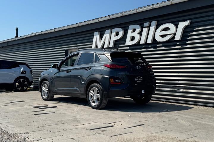 Grøn Hyundai Kona fra 2019