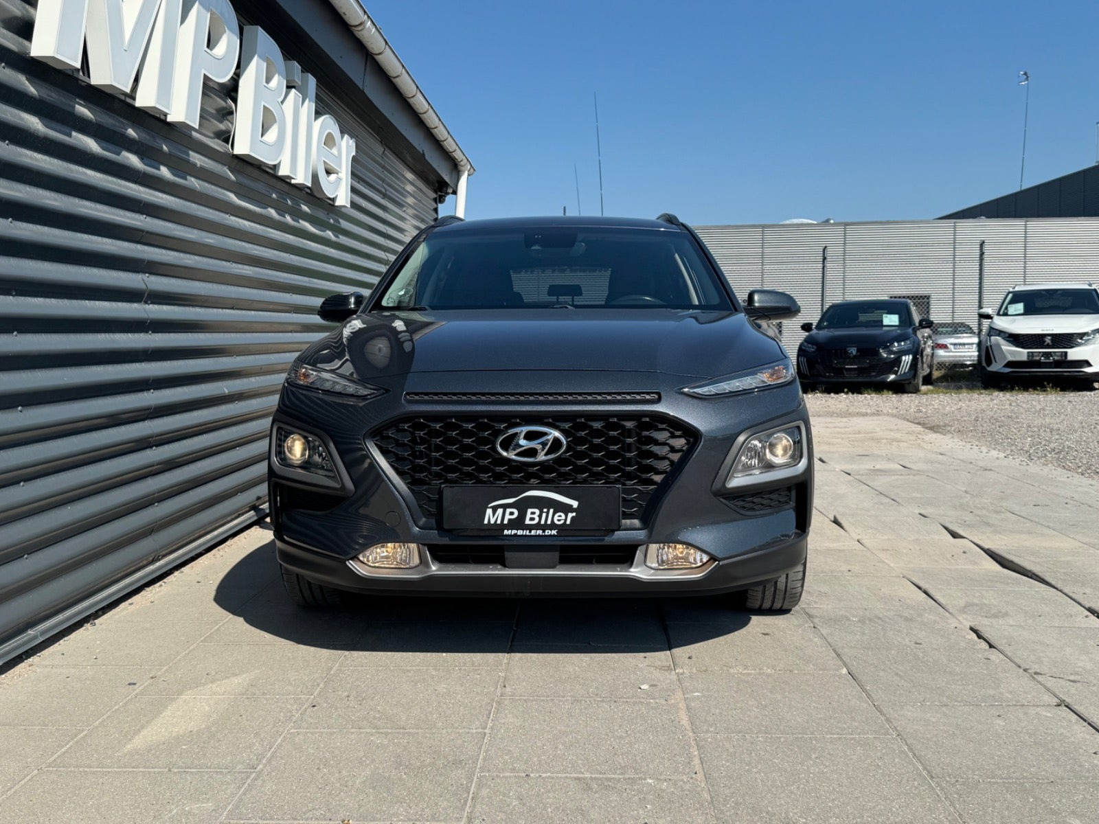 Grøn Hyundai Kona fra 2019
