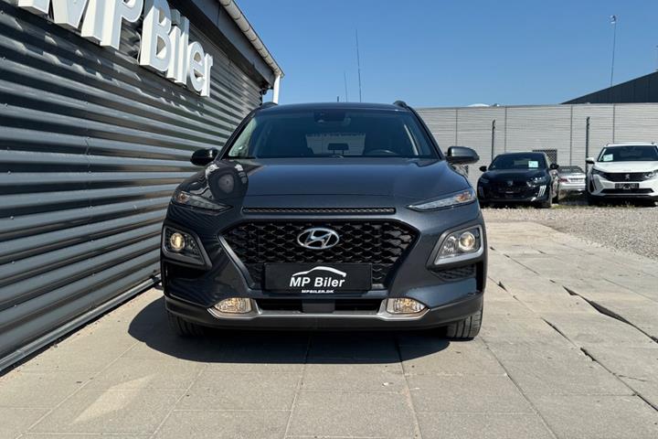 Grøn Hyundai Kona fra 2019