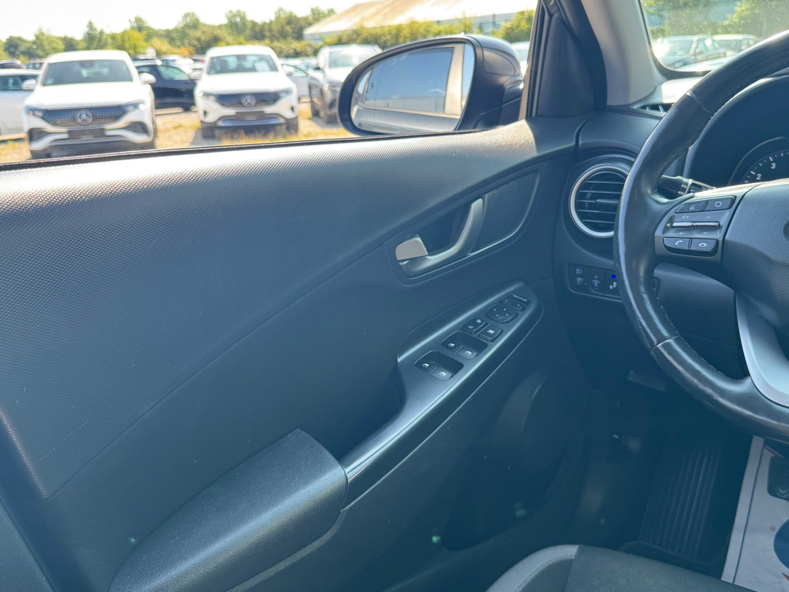 Grøn Hyundai Kona fra 2019