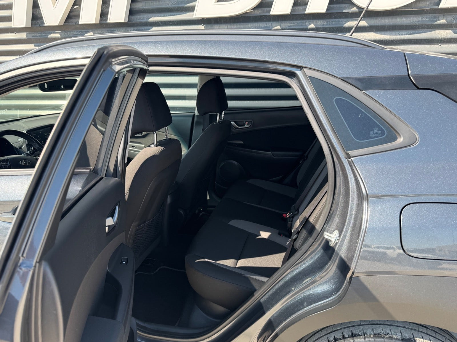 Grøn Hyundai Kona fra 2019