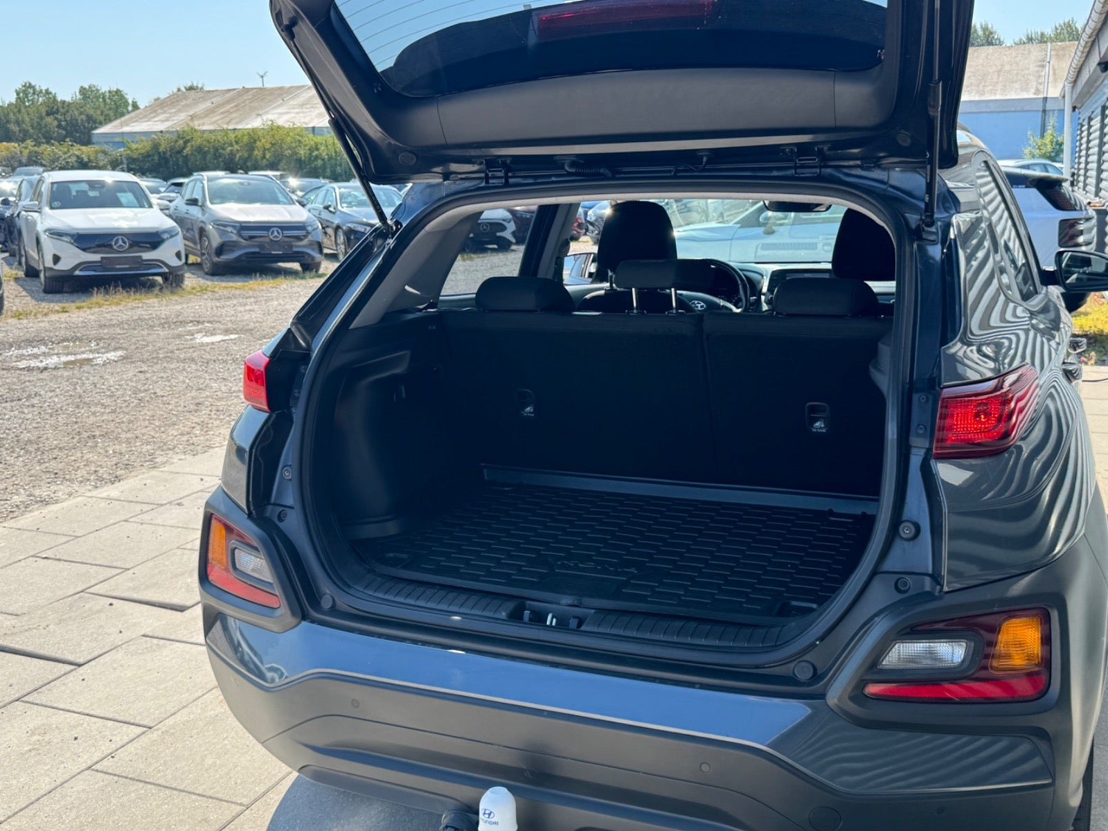 Grøn Hyundai Kona fra 2019