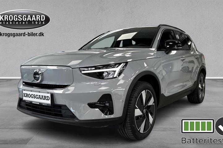 Grå Volvo EX40 fra 2026