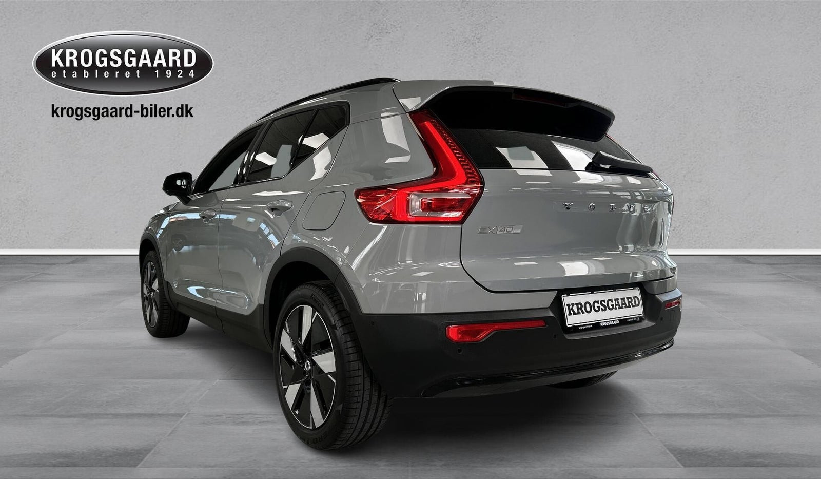 Grå Volvo EX40 fra 2026