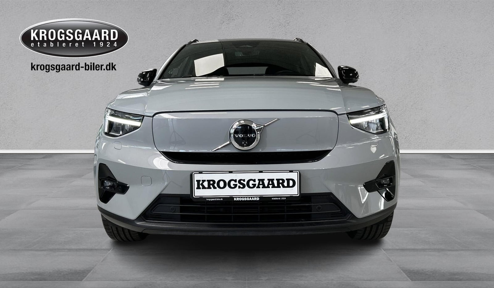 Grå Volvo EX40 fra 2026