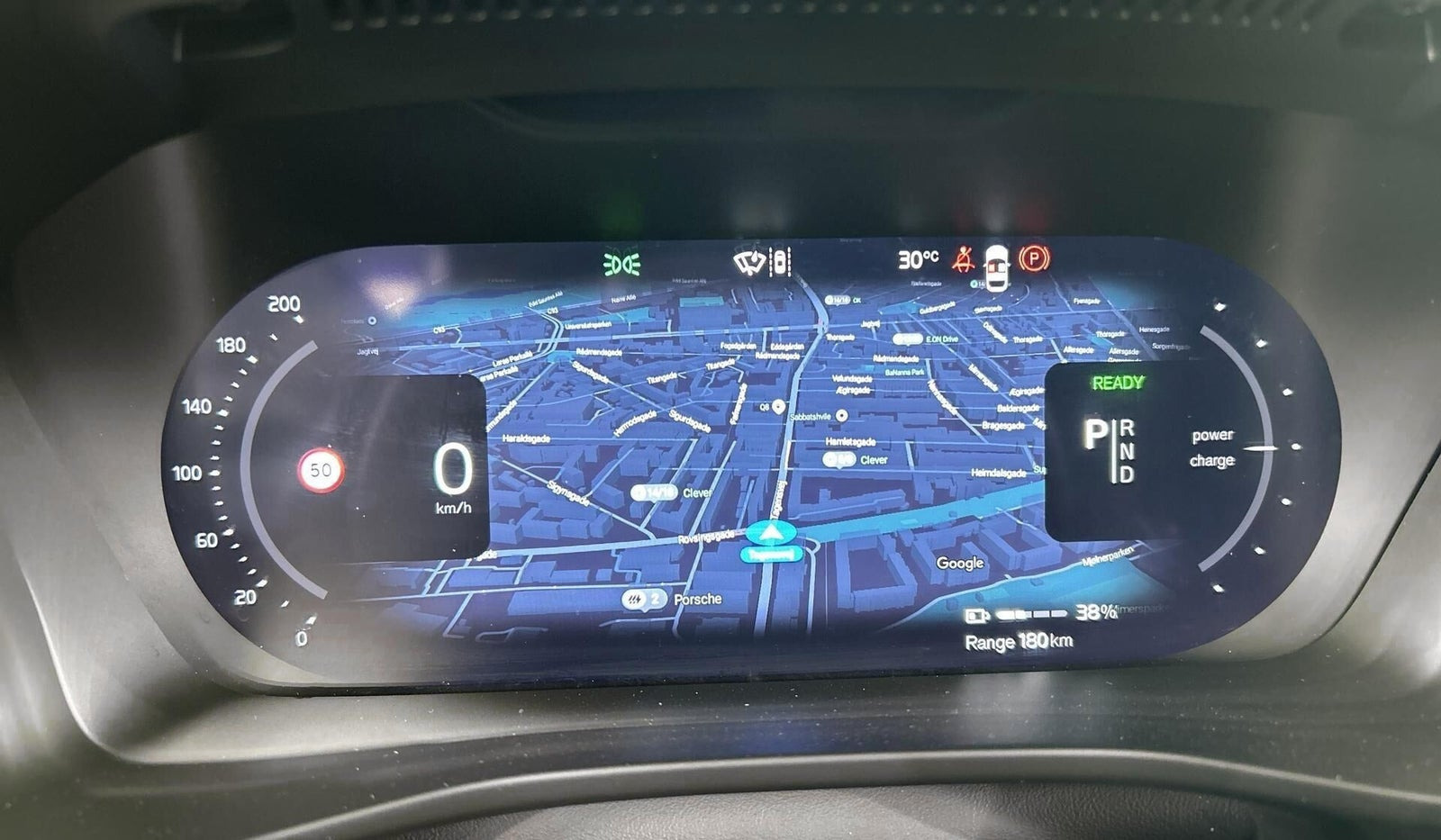 Grå Volvo EX40 fra 2026