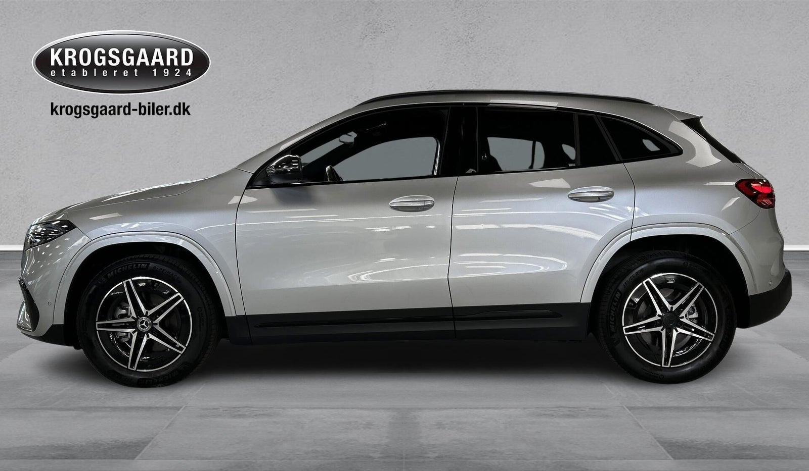 Sølv Mercedes EQA250+ fra 2025