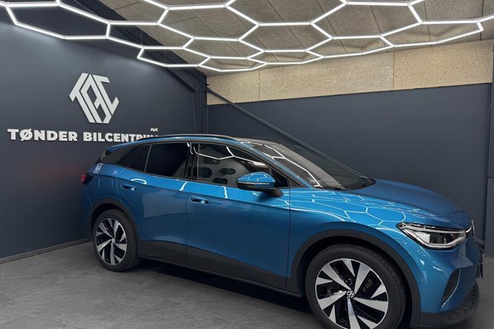 Blå VW ID.4 fra 2025
