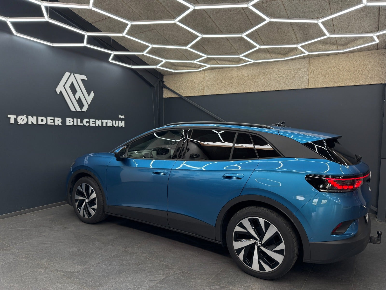 Blå VW ID.4 fra 2025