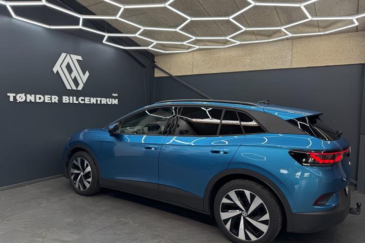 Blå VW ID.4 fra 2025