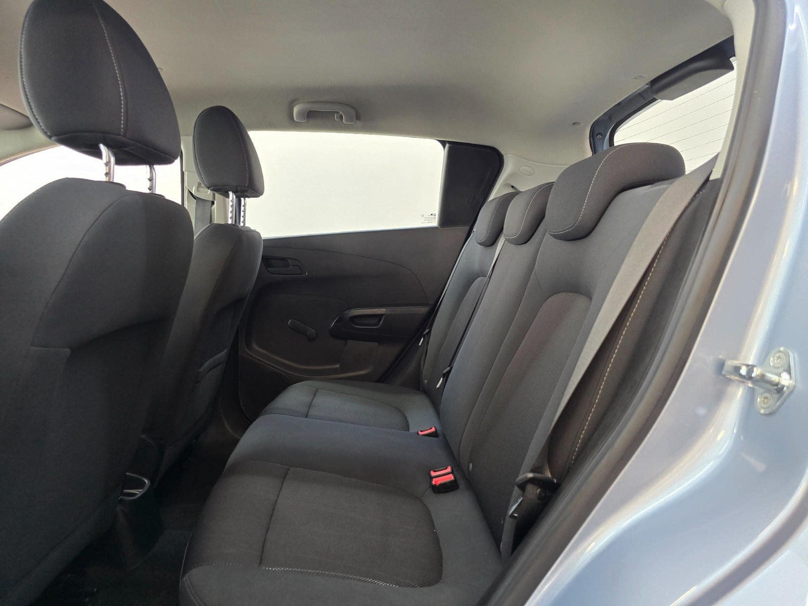 Blå Chevrolet Aveo fra 2011