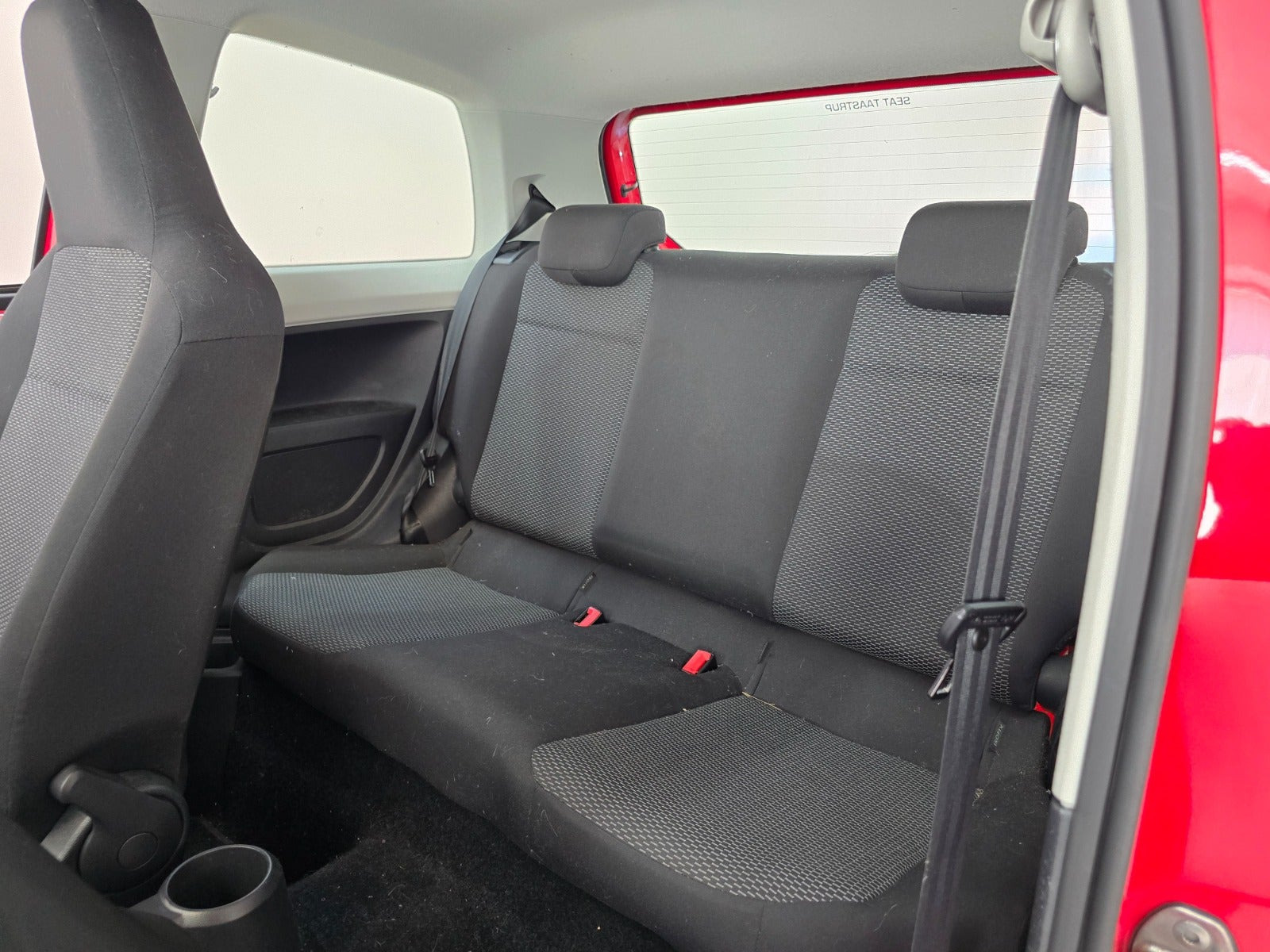 Rød Seat Mii fra 2013