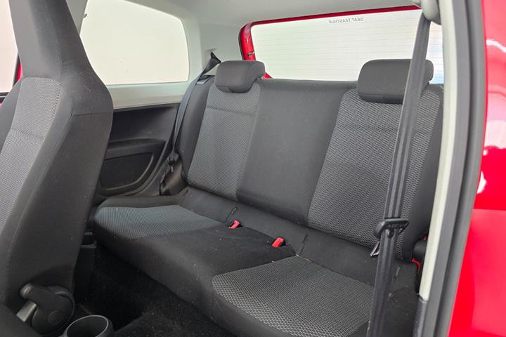 Rød Seat Mii fra 2013
