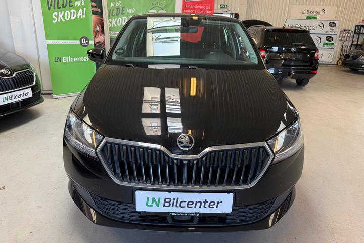 Sort Skoda Fabia fra 2020