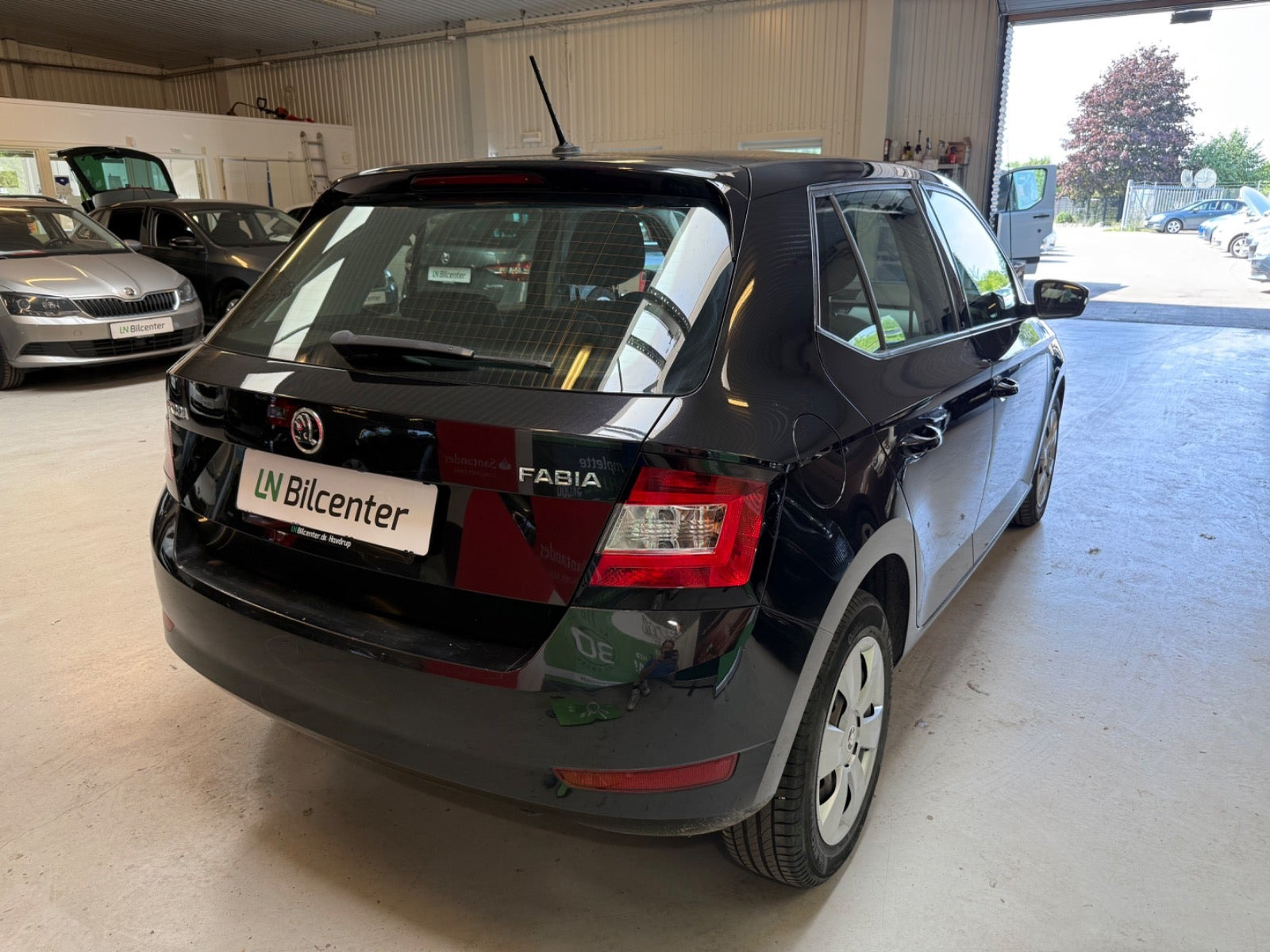 Sort Skoda Fabia fra 2020
