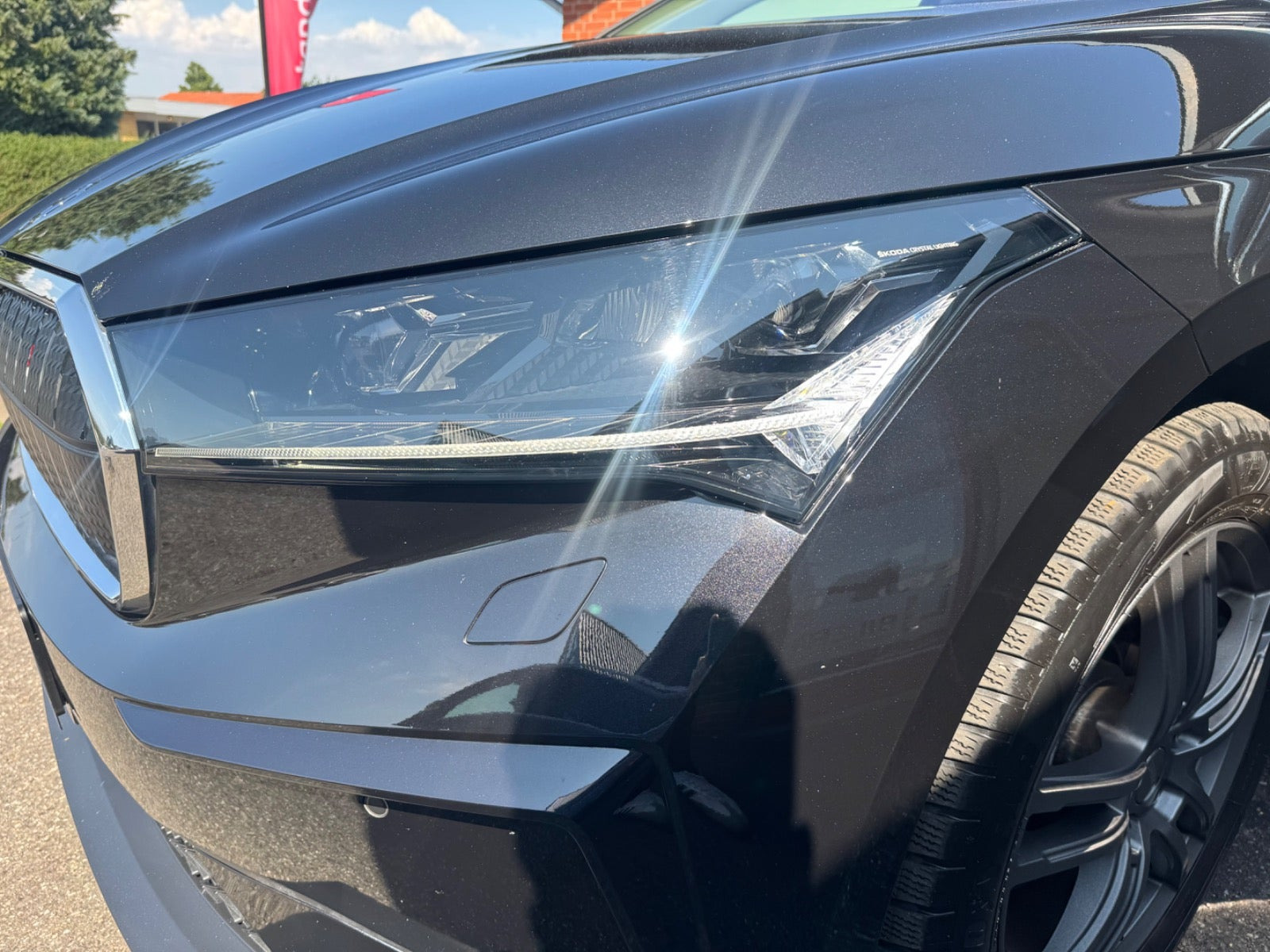 Sort Skoda Enyaq fra 2022
