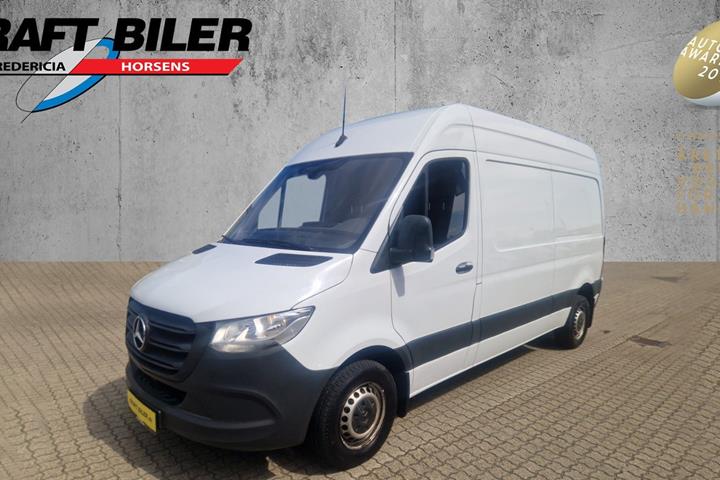 Hvid Mercedes Sprinter 314 fra 2018