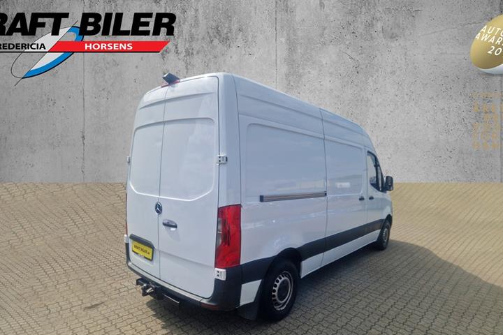 Hvid Mercedes Sprinter 314 fra 2018