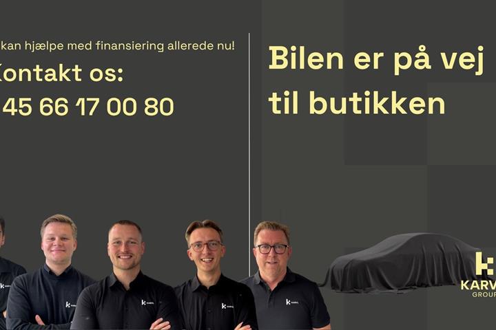 Grå Mercedes EQC400 fra 2020