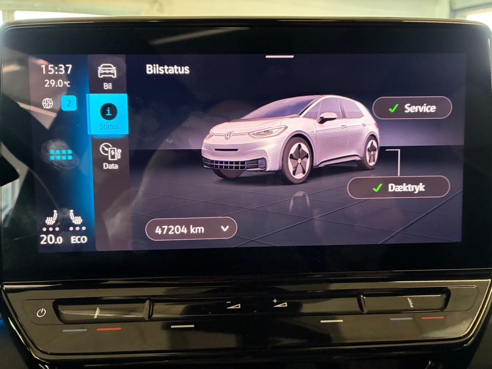 Hvid VW ID.3 fra 2022