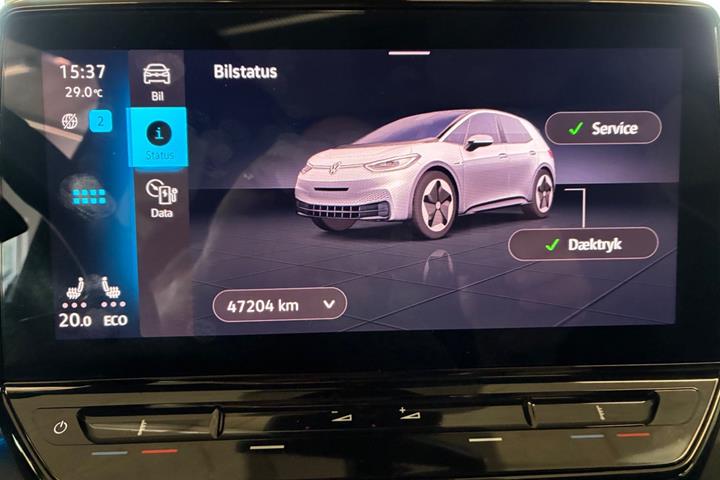 Hvid VW ID.3 fra 2022
