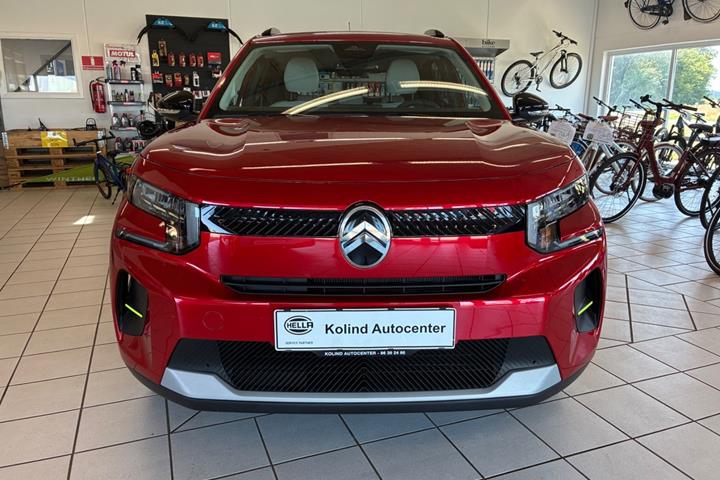 Rød Citroën ë-C3 fra 2025