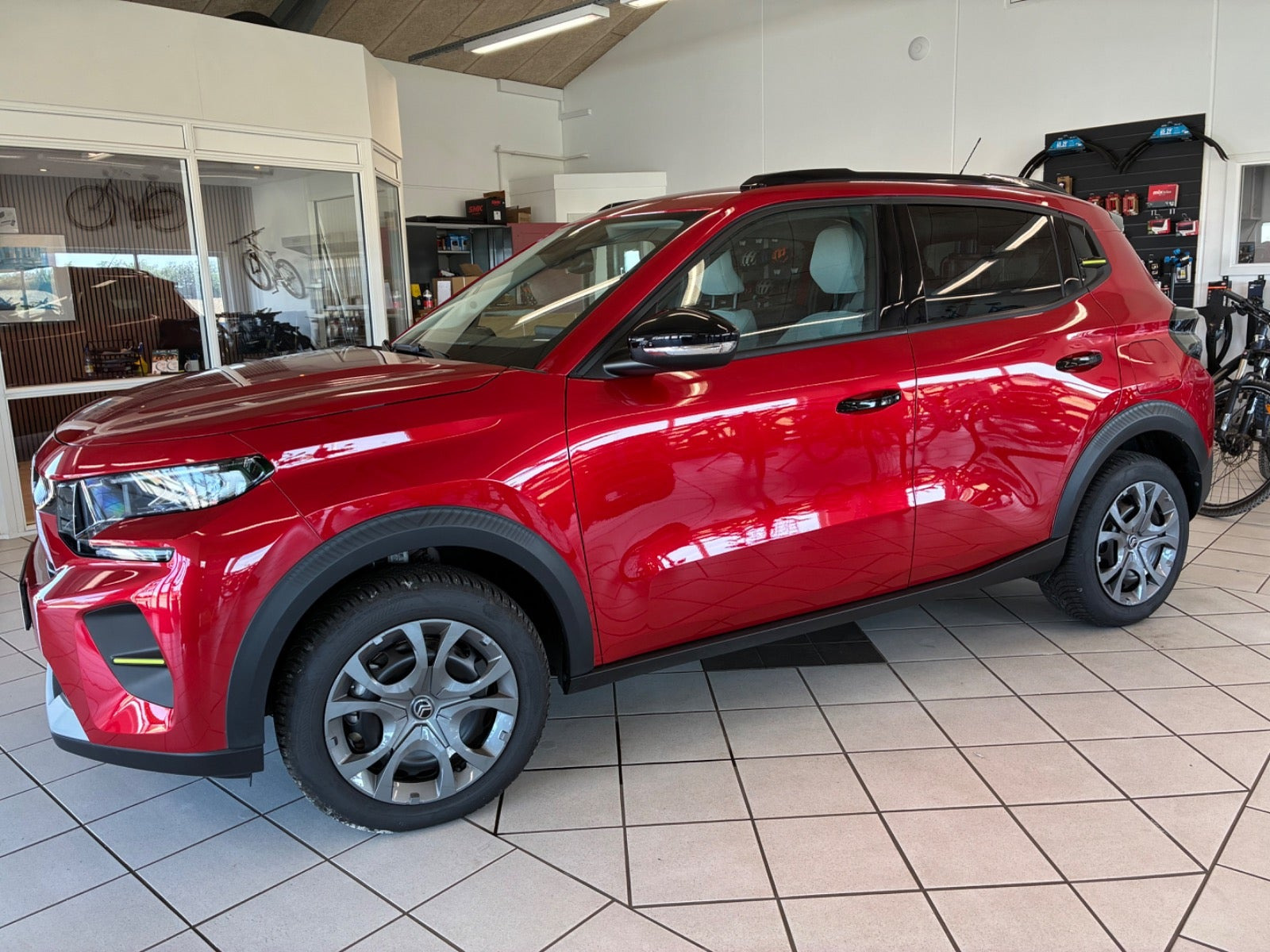 Rød Citroën ë-C3 fra 2025