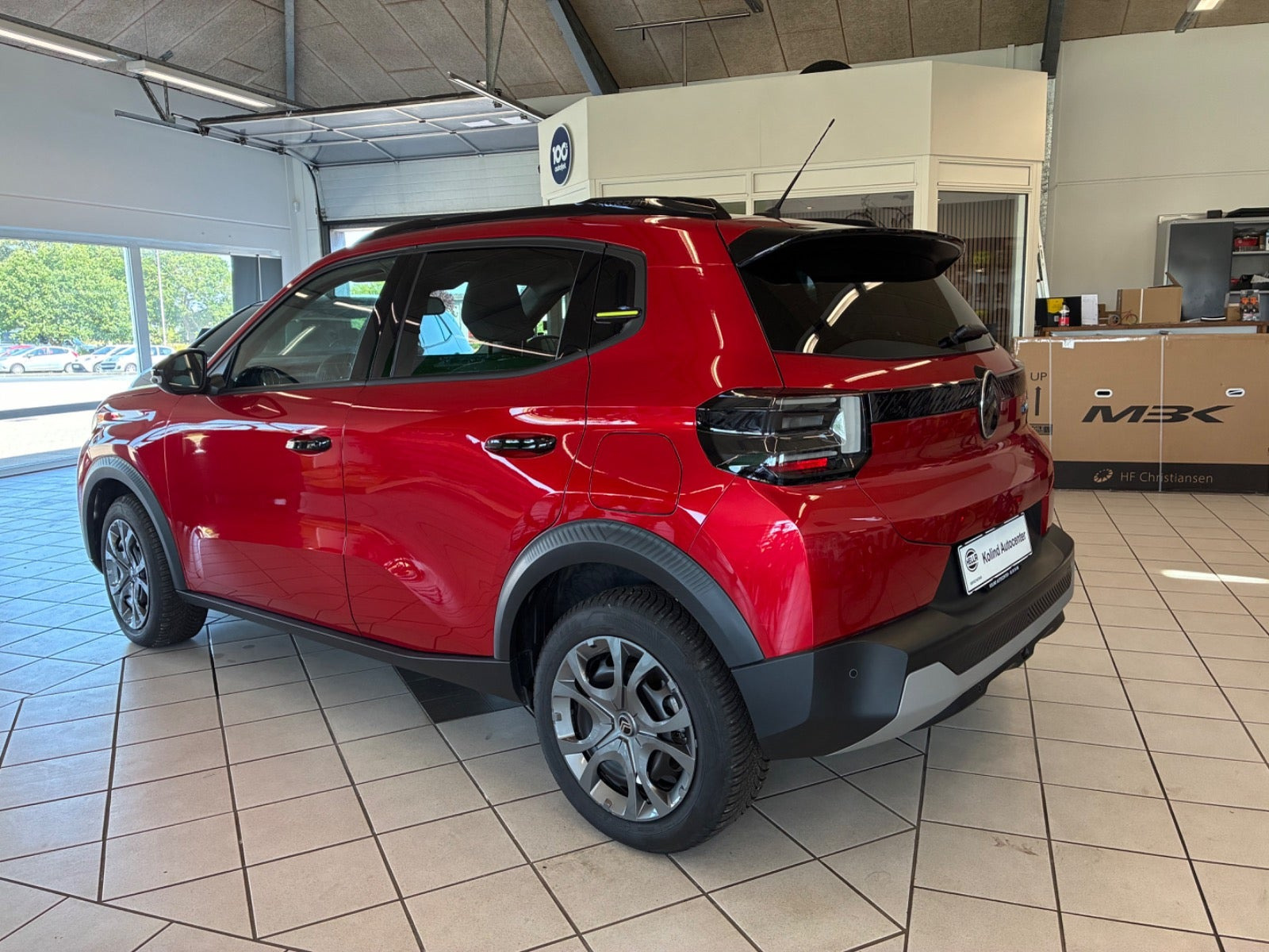 Rød Citroën ë-C3 fra 2025