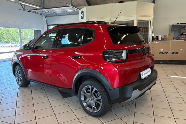 Rød Citroën ë-C3 fra 2025