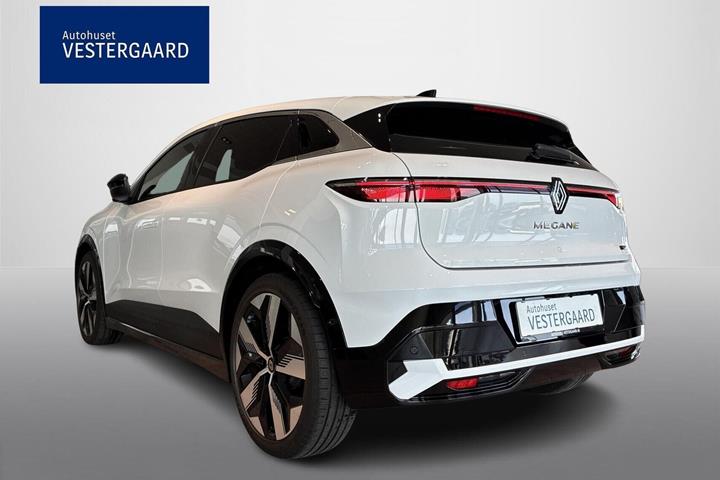 Hvid Renault Megane E-Tech fra 2025