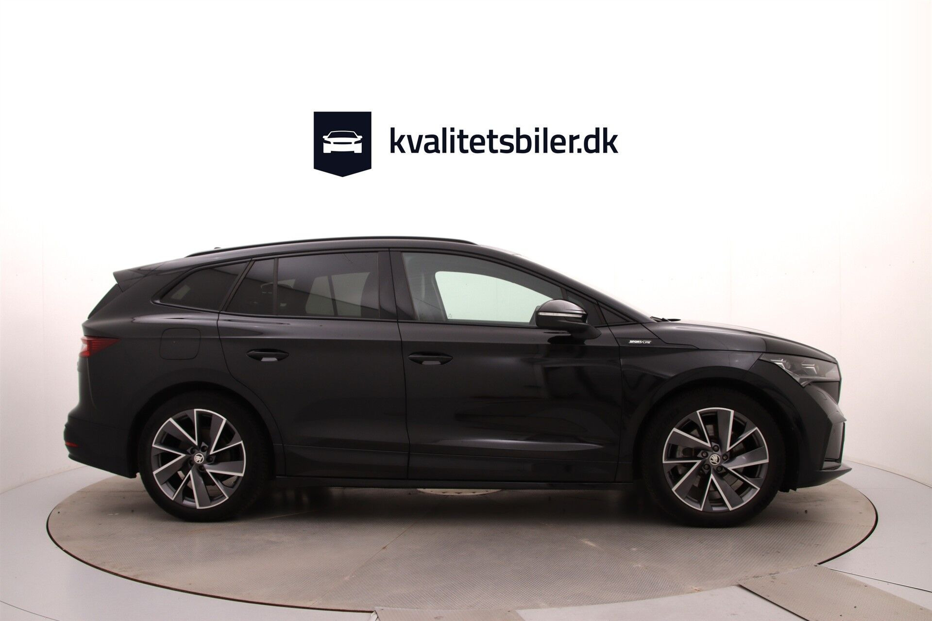Sort Skoda Enyaq fra 2022