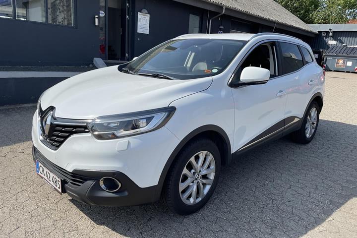Hvid Renault Kadjar fra 2016