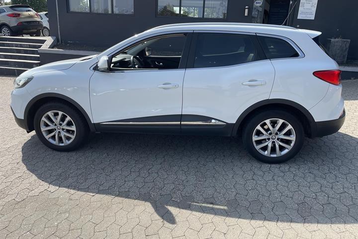 Hvid Renault Kadjar fra 2016