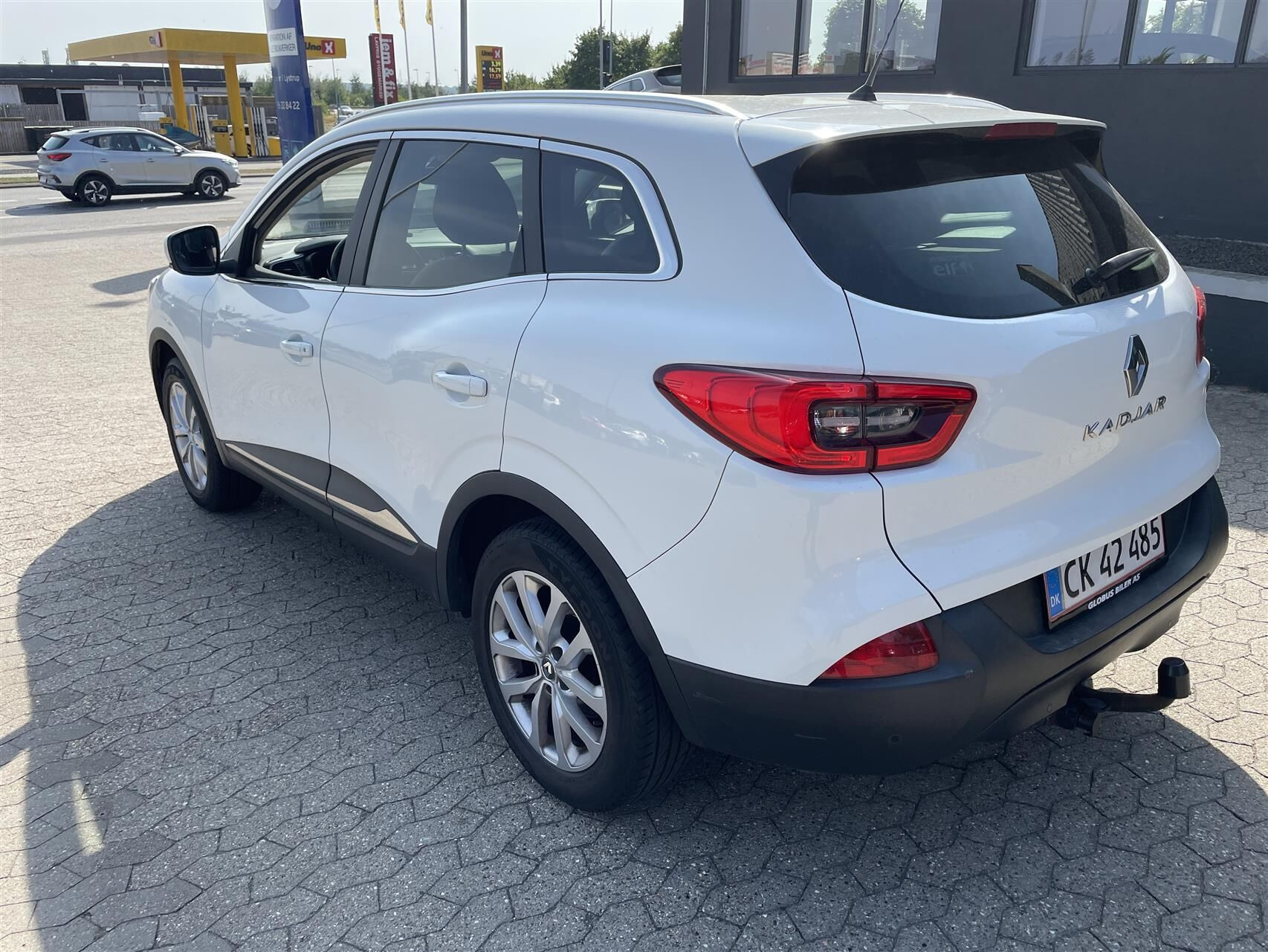 Hvid Renault Kadjar fra 2016