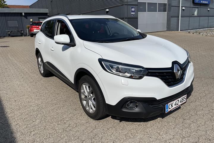 Hvid Renault Kadjar fra 2016
