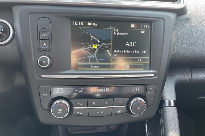 Hvid Renault Kadjar fra 2016