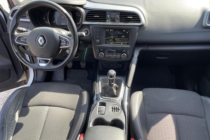 Hvid Renault Kadjar fra 2016
