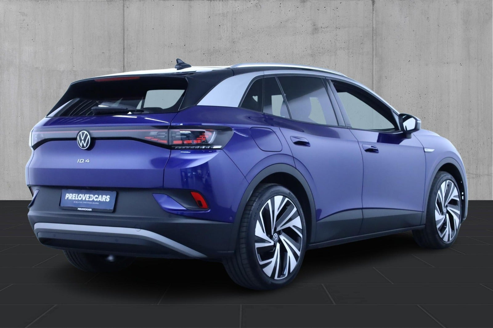 Blå VW ID.4 fra 2023