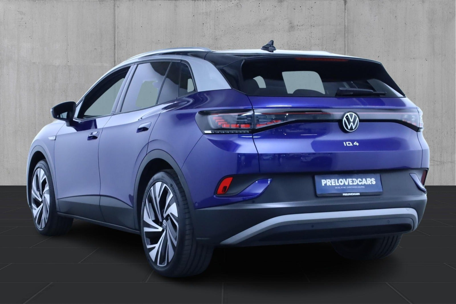 Blå VW ID.4 fra 2023