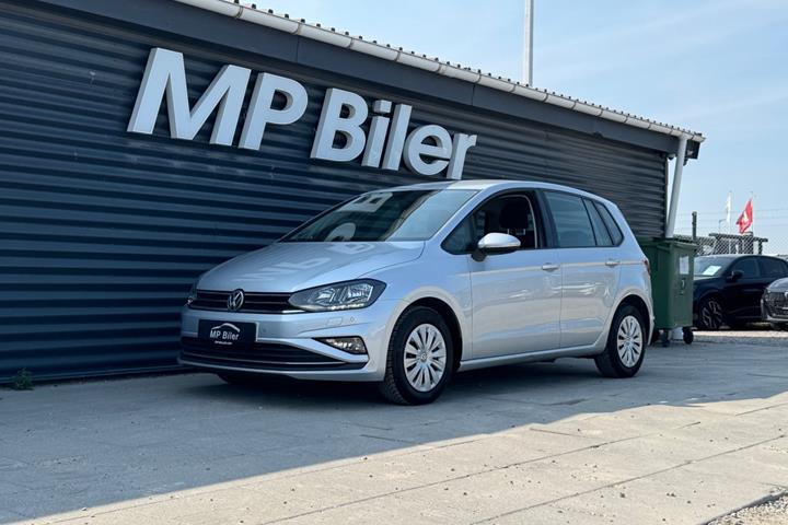 Sølv VW Golf Sportsvan fra 2019