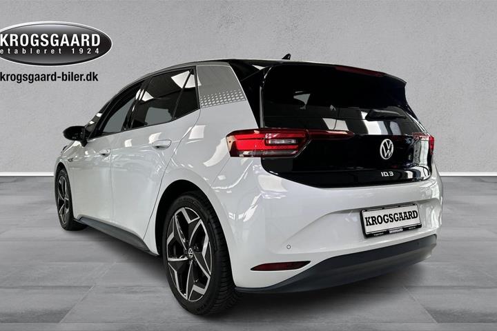 Hvid VW ID.3 fra 2021