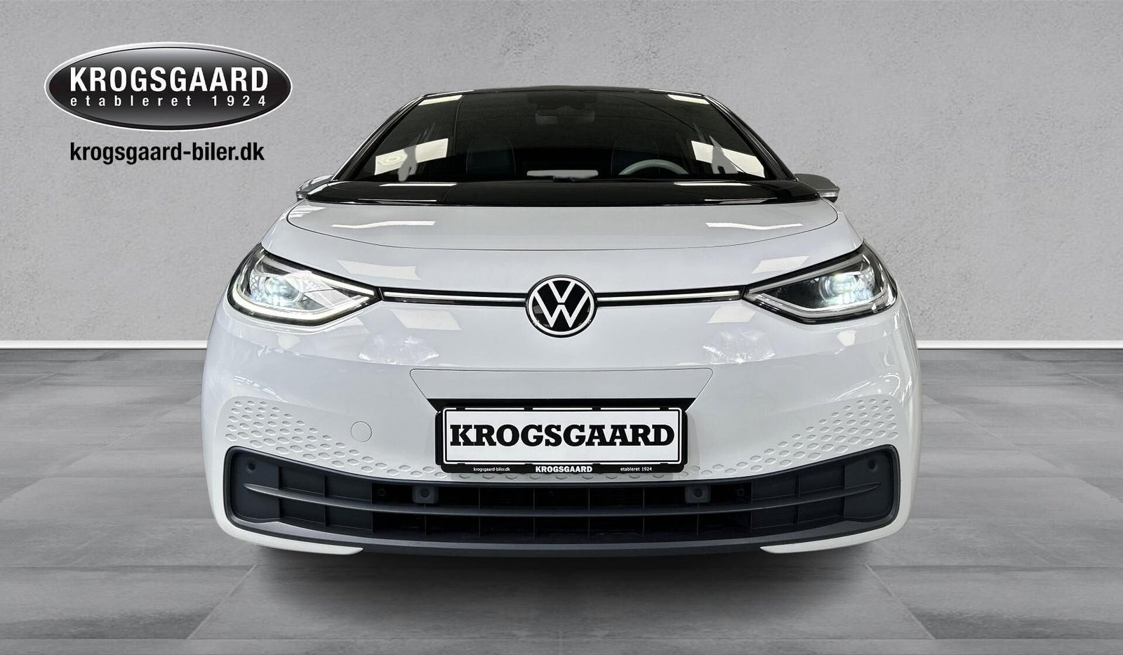 Hvid VW ID.3 fra 2021