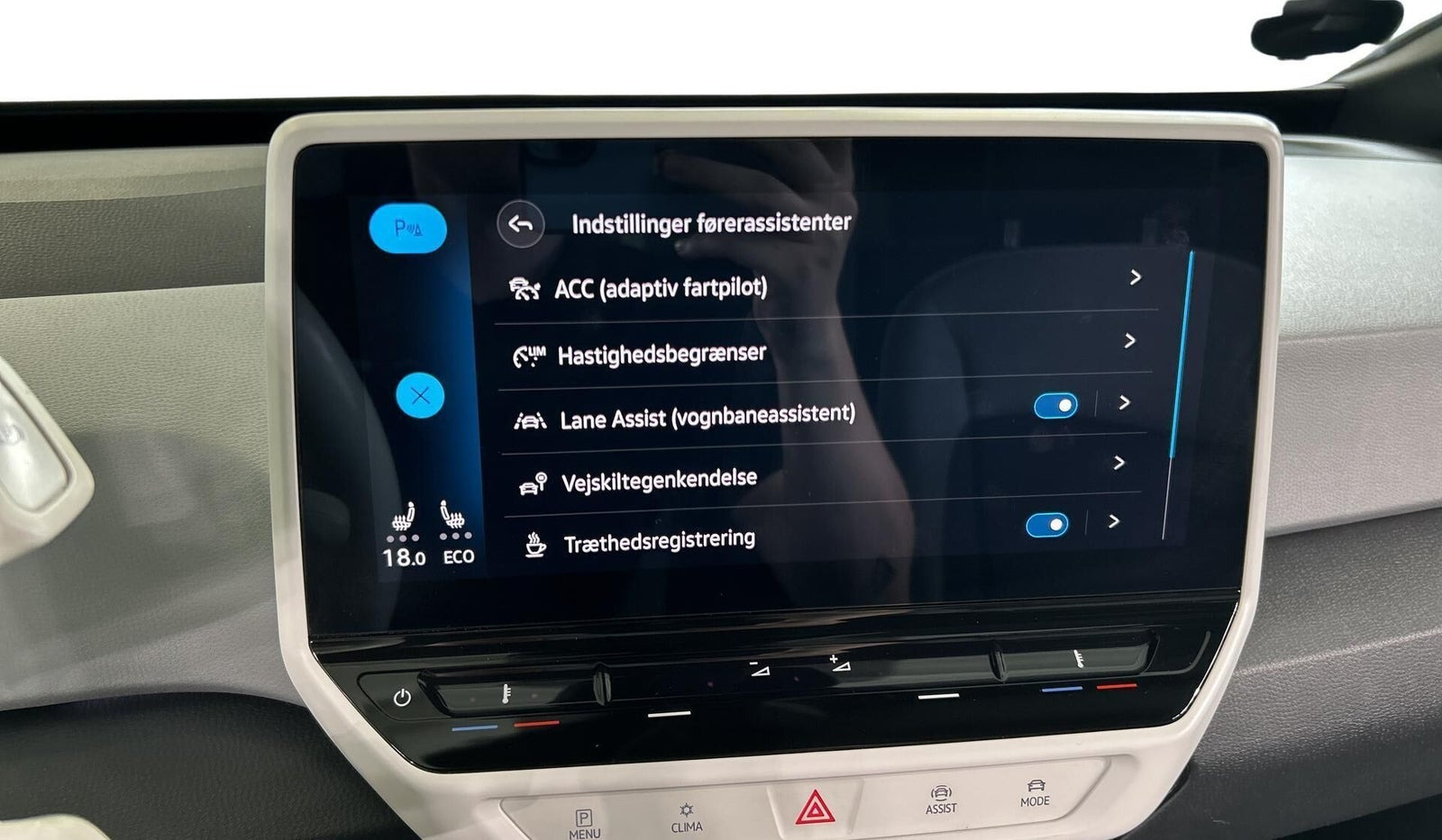 Hvid VW ID.3 fra 2021