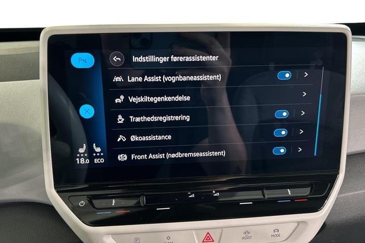Hvid VW ID.3 fra 2021